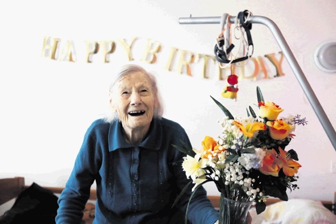 Tilka Bračun si želi dočakati še vsaj rojstnodnevno praznovanje za svojih 110 let.