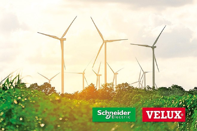 Velux in Schneider Electric skupaj za obnovljive vire energije 