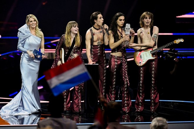 #foto #video Zmagovalci Evrovizije: Rokenrol ne bo umrl, Velika Britanija ostala na ničli