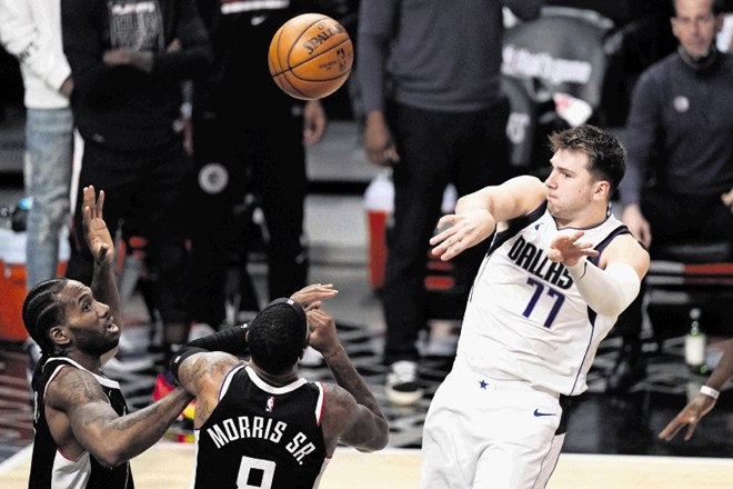 Košarkarji LA Clippers znova niso našli načina, da bi zaustavili Luko Dončića.