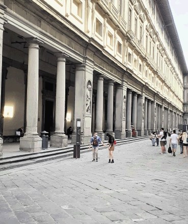Palača Uffizi z galerijo je že nekaj let najbolj obiskan muzej v Italiji.