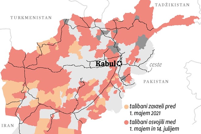 Pohod talibanov na Kabul ne pojenja
