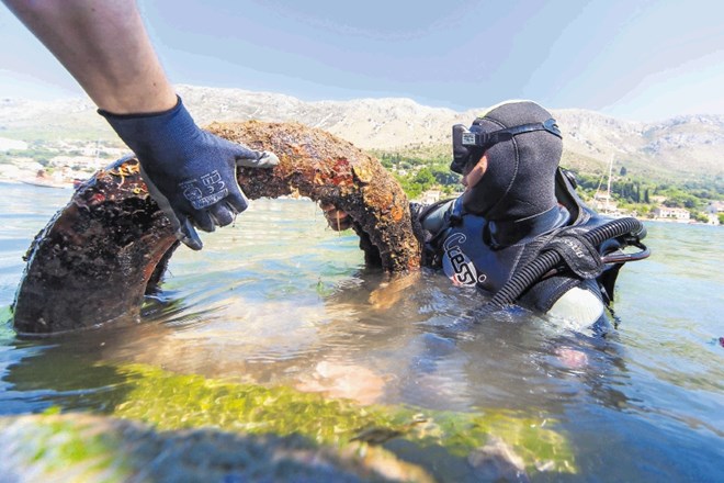 Hrvaški ribiči in potapljači se ne ukvarjajo zgolj z odpadki,  v Jadranskem morju je tudi vse več invazivnih tujih ribjih...