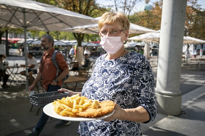 Darja Govekar, gostinski lokal Južna na plac na ljubljanski tržnici