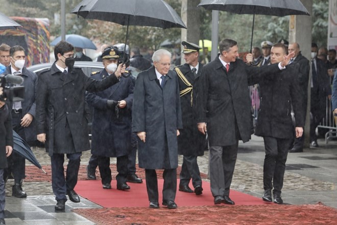 Na Goriškem se je začelo srečanje med predsednikoma Slovenije in Italije