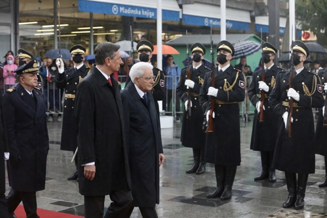 Na Goriškem se je začelo srečanje med predsednikoma Slovenije in Italijegasar