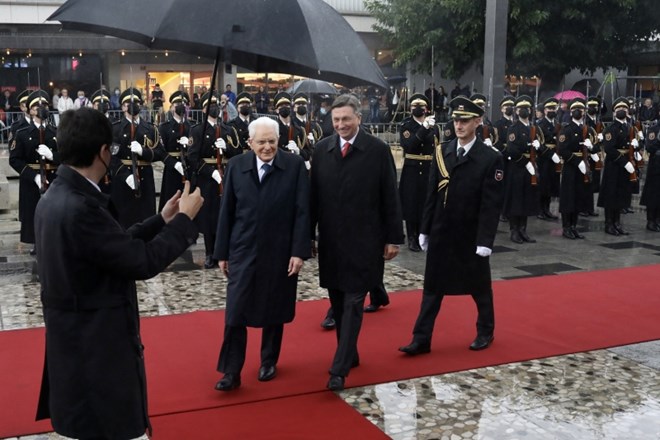 #foto: Na Goriškem se je začelo srečanje med predsednikoma Slovenije in Italije