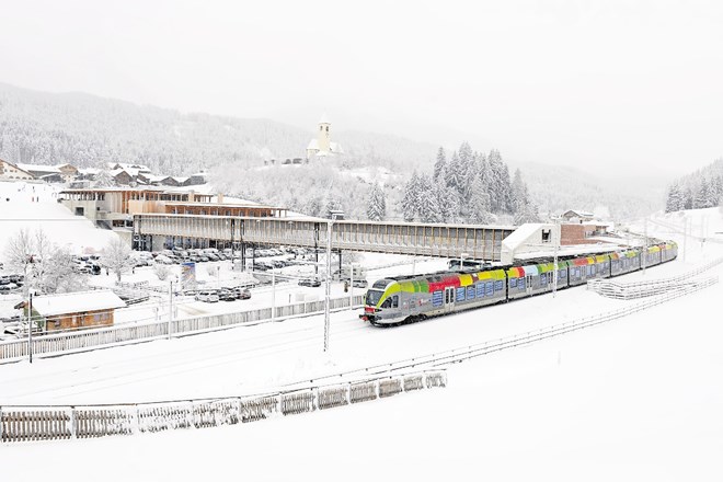 Drei Zinnen v Dolomitih: Južnotirolska zimska pravljica