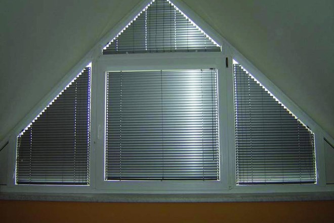 Nestandardna okna so zahtevnejša za senčenje