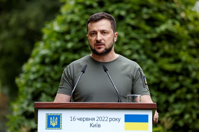 Kvartet evropskih voditeljev podprl kandidaturo Ukrajine za članstvo v EU