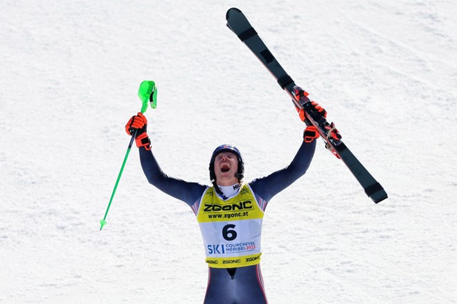 Norvežan Kristoffersen zlat v slalomu za zaključek SP, Marovt 26.