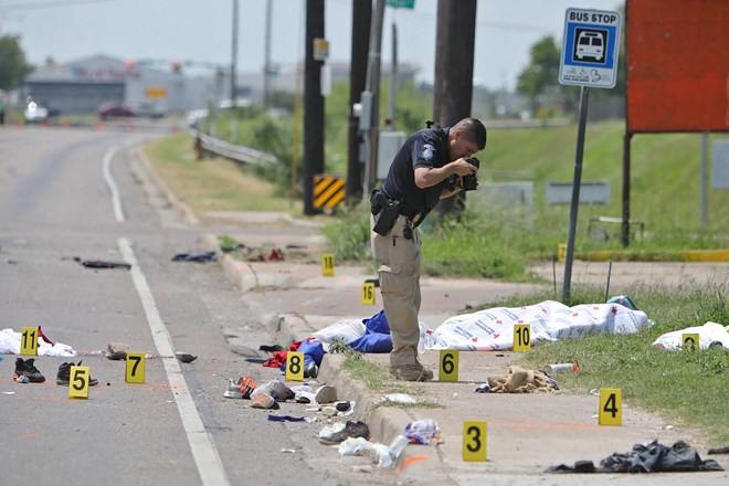 Število smrtnih žrtev trčenja vozila v pešce v Teksasu naraslo