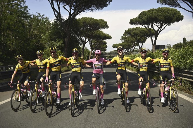 #foto #video Primož Roglič, zmagovalec 106. kolesarske dirke po Italiji: Dan, ki bo za vedno ostal v njegovem spominu