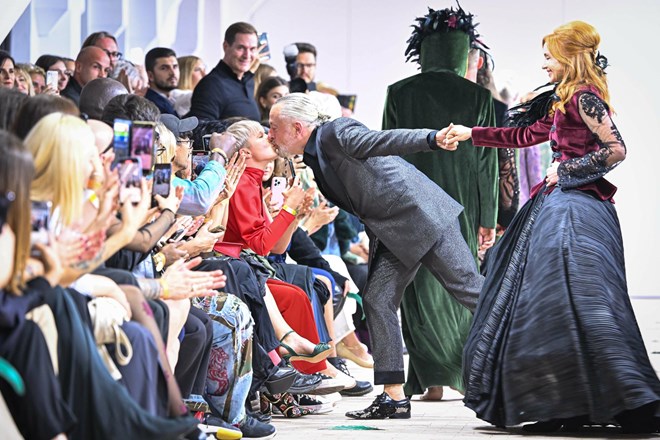 #foto Gacho na modno revijo povabil tudi Boruta Pahorja