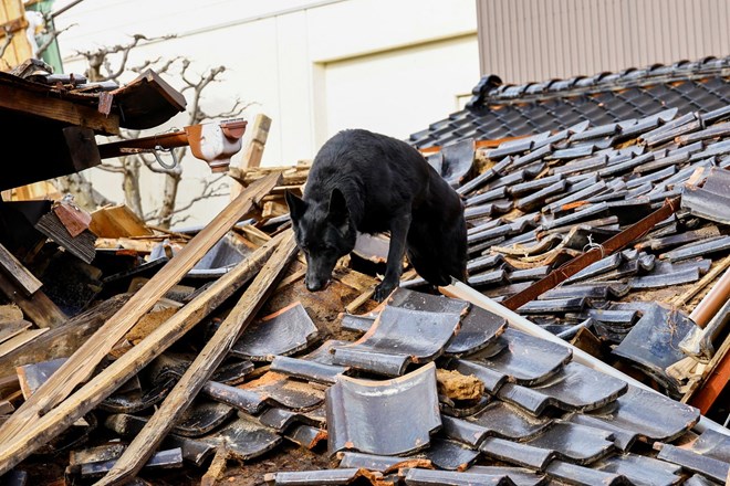 Več sto ljudi po potresu na Japonskem še vedno odrezanih od sveta