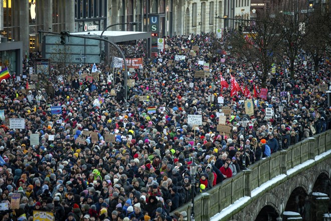 V Nemčiji nove demonstracije proti skrajni desnici