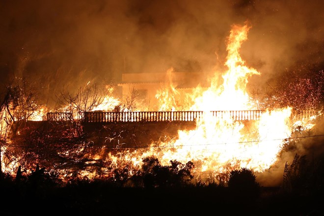 #foto #video V gozdnih požarih v Čilu najmanj 46 mrtvih, okoli 200 ljudi še pogrešajo