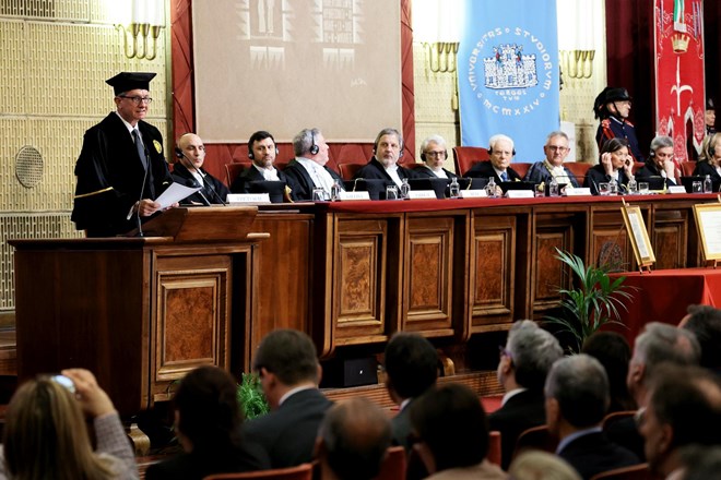 Pahor in Mattarella postala častna doktorja prava Univerze v Trstu, saj sta se zavzela za politiko sprave