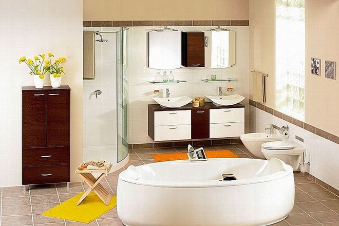 Sodobna kopalnica: udobje s pridihom minimalizma