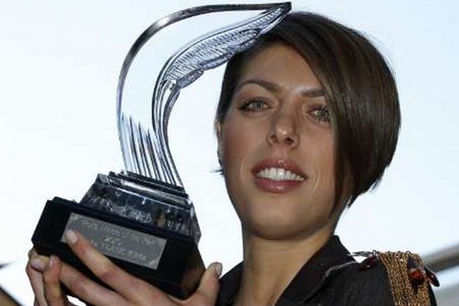 Blanka Vlašić je prejela novo priznanje za uspehe v lanski sezoni.