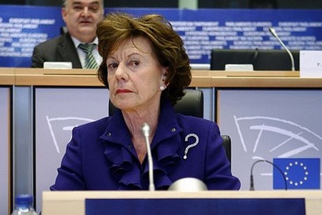 Evropska komisarka za digitalno družbo Neelie Kroes.