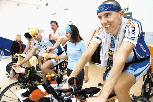 Marko Baloh redno sodeluje na dobrodelnem kolesarjenju Društva astma in šport.