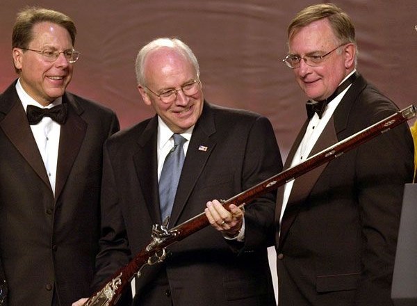 Bivši ameriški podpredsednik ZDA Dick Cheney na zborovanju NRA