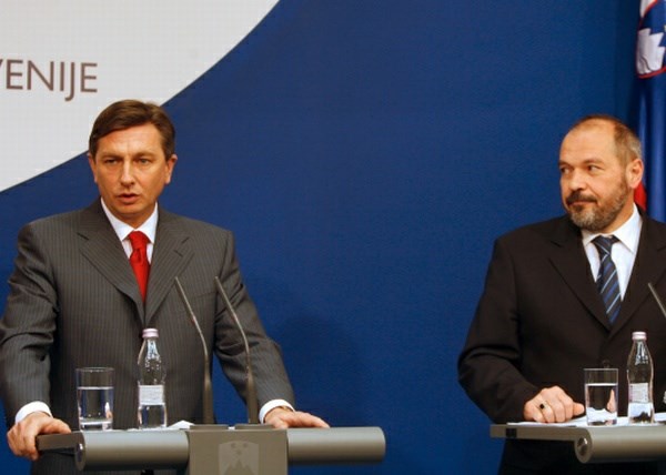Borut Pahor in Franc Križanič