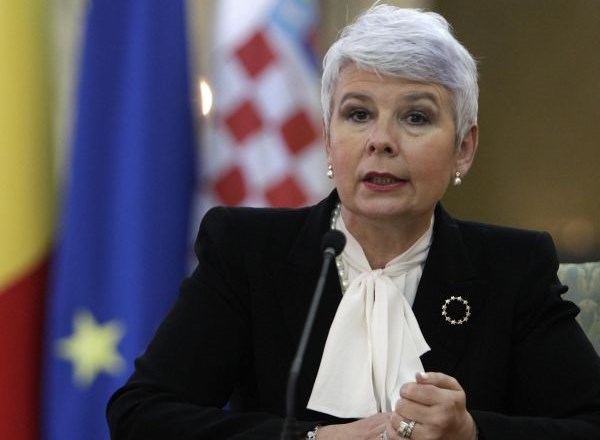 Hrvaška premierka Jadranka Kosor.