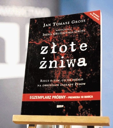 Knjiga Zlata žetev naj bi predstavljala nov dokaz, da zločinov nad poljskimi Judi med drugo svetovno vojno niso izvajali samo...
