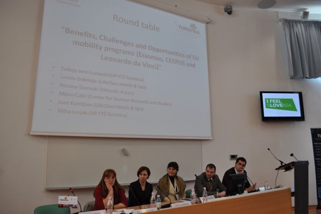 Forum se je zaključil z okroglo mizo o priložnostih, izzivih in prednostih programov mobilnosti v evropskem prostoru.
