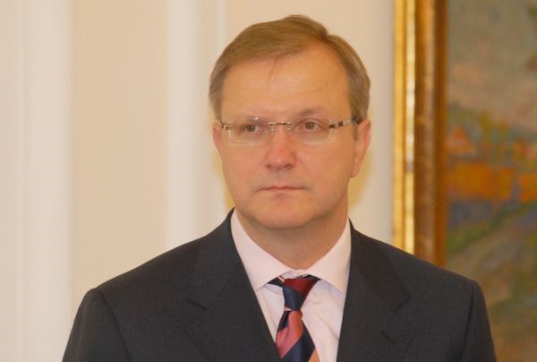 Evropski komisar za denarne in gospodarske zadeve Olli Rehn.