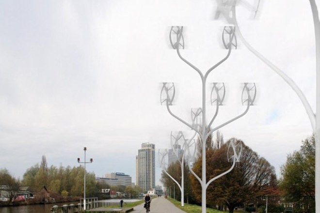 Vetrnice v mestih: pridobivanje energije kot umetnost