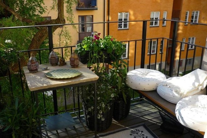 Spremenite balkon in teraso v prostora za sproščanje