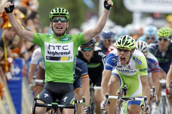 Cavendish je na letošnjem Touru zmagal še četrtič.