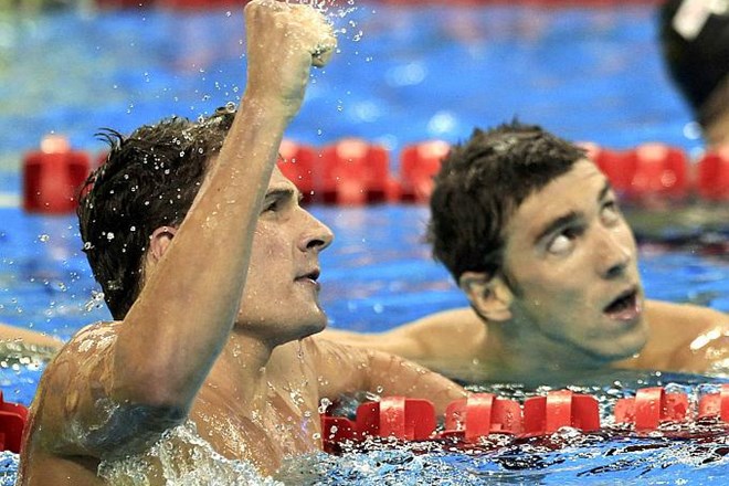 Ryan Lochte je še drugič ugnal Michaela Phelpsa, ob tem pa postavil še svetovni rekord.