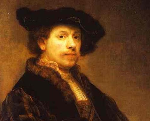 Rembrandtov samoportret.