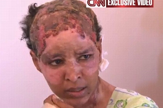 Gadafijeva snaha je napadla varuško, ker ni hotela pretepsti njenega otroka.
