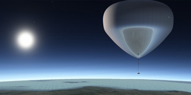 V vesolje kmalu z balonom ali poglejte si Zemljo s 36 kilometrov višine
