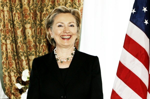 Ameriška zunanja ministrica Hillary Clinton.