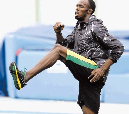 Prvi zvezdnik svetovne atletike Usain Bolt bo danes po spodletelem nastopu na  SP v Daeguju na 100 metrov pokazal svoje...