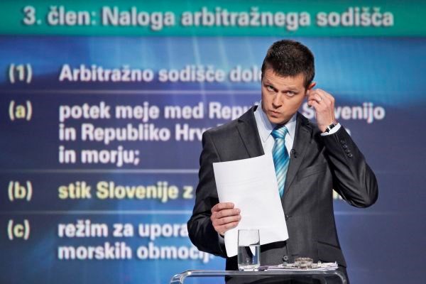 Nekdanji urednik informativnega programa na TV Slovenija Rajko Gerič.