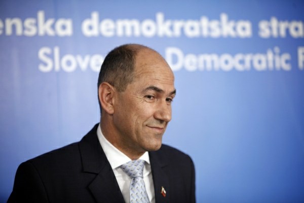 Predsednik SDS Janez Janša.