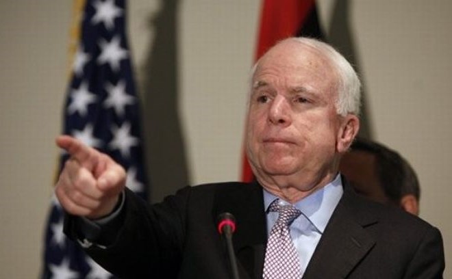 John McCain je Obamov avtobus označil za zelo grdega