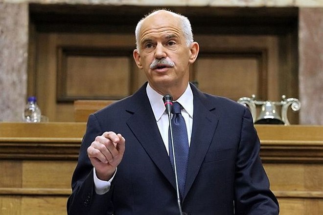 Grški premier George Papandreu.