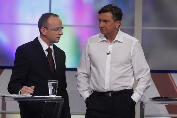 Radovan Žerjav (SLS) in predsednik vlade Borut Pahor (SD).