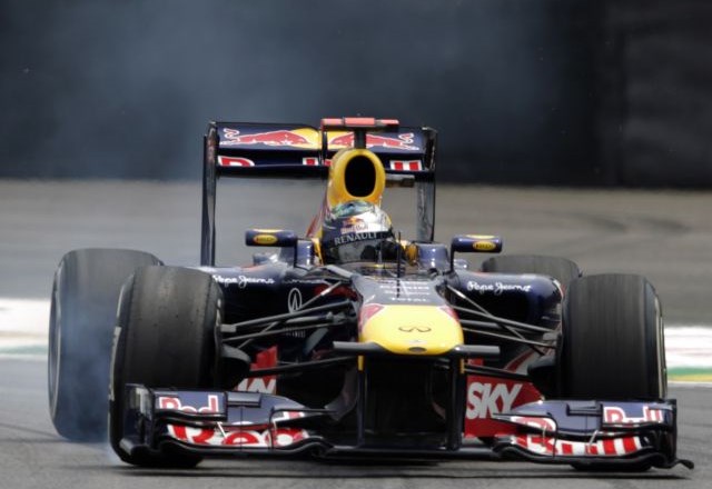 Sebastian Vettel bo še petnajstič letos dirko začel s prvega startnega mesta.