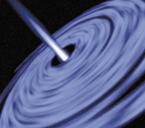Astronomi odkrili največji črni luknji do zdaj