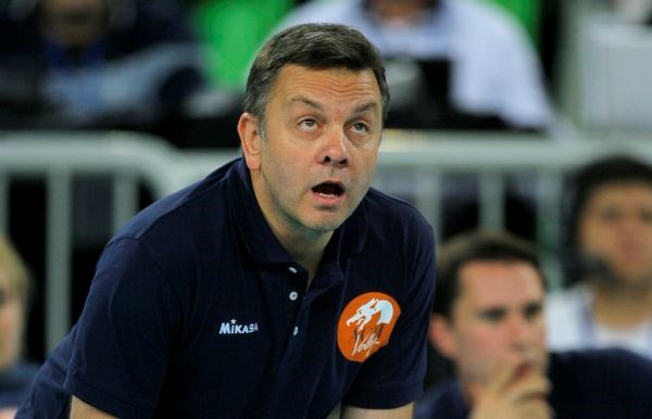 Trener ACH Volleyja Igor Kolaković.