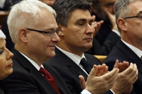 Ivo Josipović in Zoran Milanović